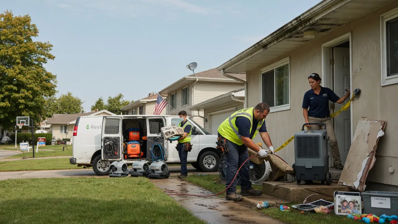 Water Damage Restoration in Calera, OK near me